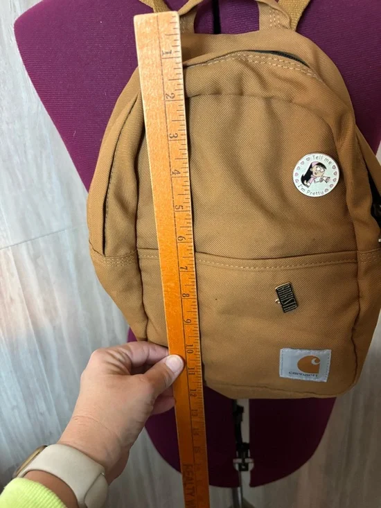 Carhartt Small Mini Backpack in Carhartt Brown - Picture 5 of 5